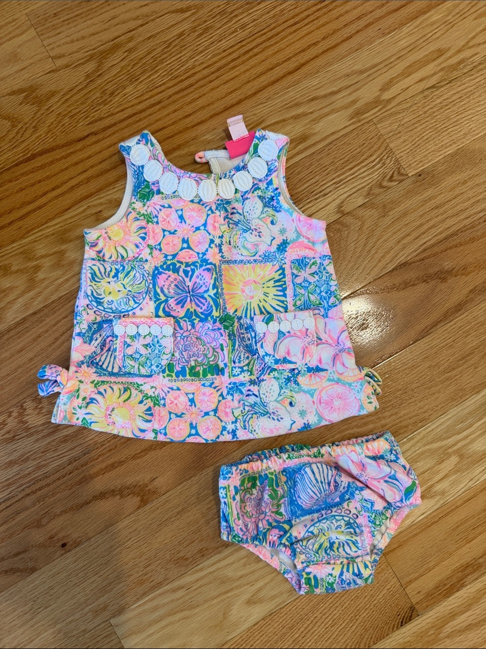 Lilly Pulitzer Baby Girl Dress and Bloomer Set